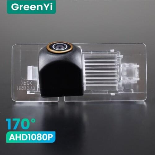 GreenYi 1080P HD 170° Car Rear View Camera For VW Polo Sedan Jetta Tiguan Passat Sagitar Toureg Skoda Reverse 4 pin Parking AHD