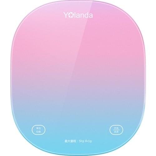 5kg Smart Kitchen Scale Bluetooth APP Household Food Scales Weighing Measuring Tool Diet Record Calorie Checking