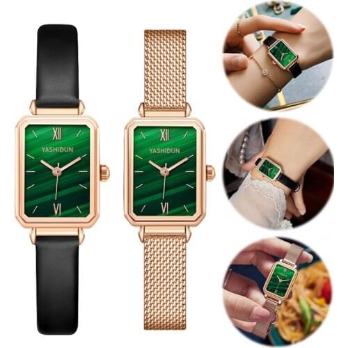 Lady Watches Fashion Women Classic Analog Quartz Wristwatch Vintage Dial Luxury Bracelet for Girls