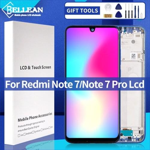 Catteny 6.3inch For Xiaomi Redmi Note 7 Pro Lcd Touch Screen Digitizer Assembly For Redmi Note 7 Display With Tools