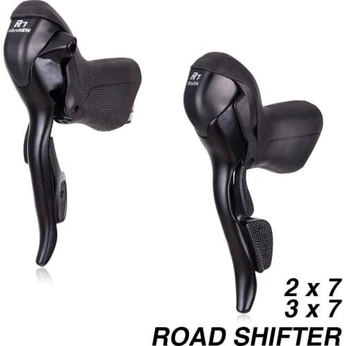 2*7 3*7 Road Bike Shifter Double 7s 14s 21s 7 Speed Brake Levers bicycle parts For Parts R472 R473 SHIMANO SRAM