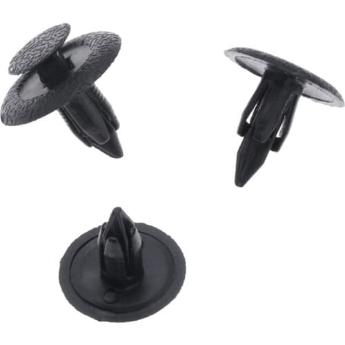 50Pcs Auto Fastener Car Trunk Ceiling Fixed Clamp Push Type Interior Clip Fit For Mazda 323 Family HAPPIN M3 M6 B70 B50