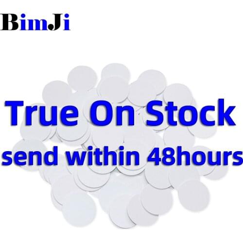 50pcs NTAG215 NFC Card Coin Tag For TagMo Forum Type2 NFC Tags Ntag 215 Chip 504 byte Read Write Free Shipping