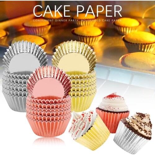 100pcs Baking Cupcake Liners Cup Paper Tuli Baking Wrappe Case Cake Muffin Cup Box Cake Tool Cupcake For Kitchen Baking Tool