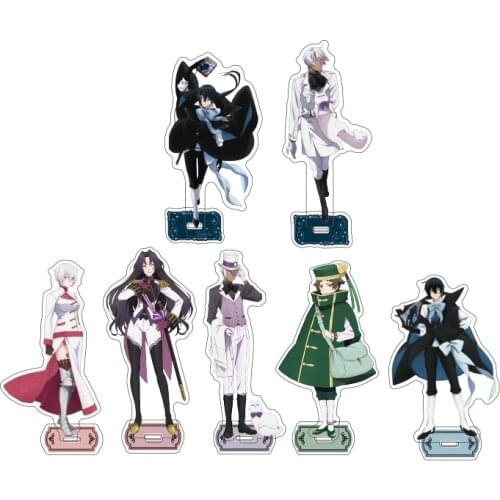 Anime The Case Study of Vanitas Acrylic Figure Stand Model Plate Display Keychain Desktop Cosplay Cartoon Ornaments Gifts Toy
