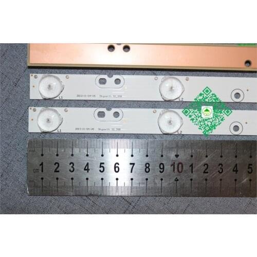 6Pieces/lot FOR 32_3x8 Skyworth 32E360E LCD backlight strip screen Rdl320hy V320BJ7-PE1 8 Lights 1Pieces=595MM 100%NEW