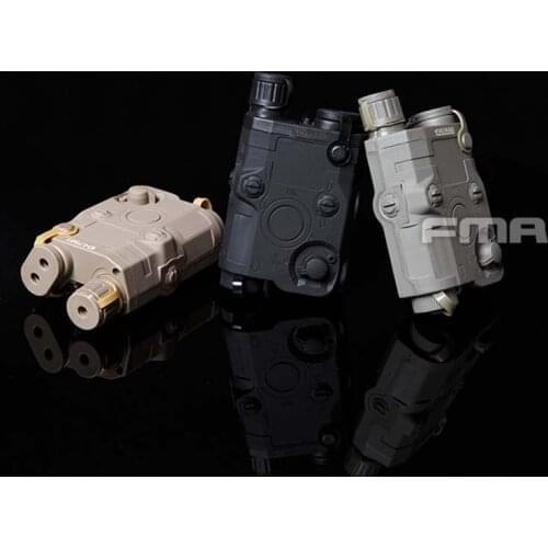 FMA Tactical Military PEQ 15 Outdoor Dummy Battery Case + Red Laser BK/DE/FG Free Shipping