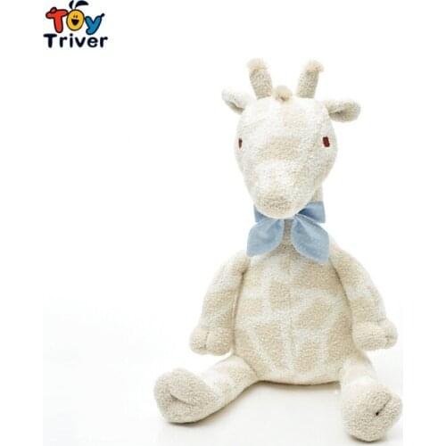 Kawaii Giraffe Plush Toy Triver Suffed Animals Doll Plushie Baby Kids Children Girl Boy Birthday Christmas Gift Decorations