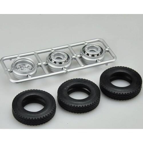 1/24 Car Modified Wheels Refined Simulation Car Model Universal Refit Series Wheel Trolley Retrofit Rubber Wheel Model