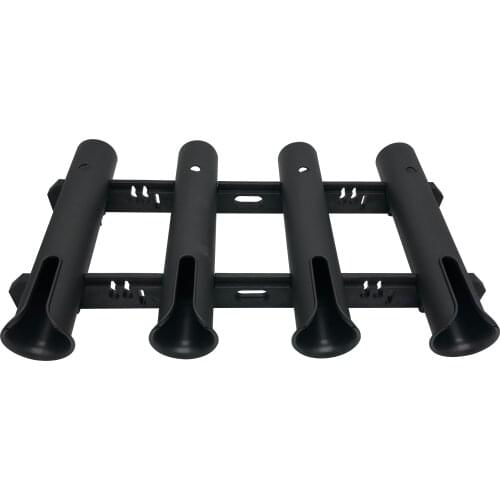 4 Tube Wall Mounted Fishing Rod Holders Tubes Links Fishing Rod Holder Rack Rests