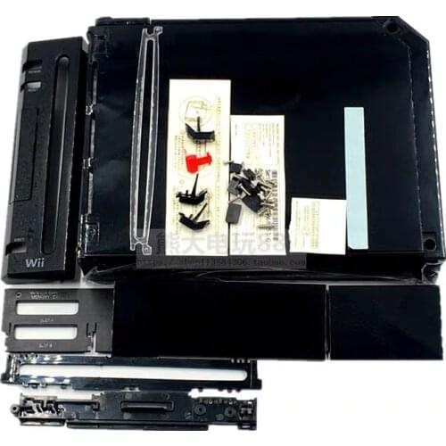 New Game Console Case For Wii Housing Shell Case Cover Black Red White Color