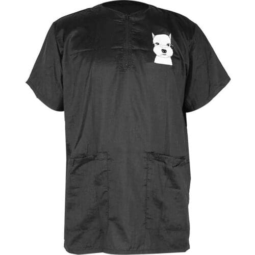 Salon Hairstylist Cloth Hairdressing Haircutting Barber Hairdresser Waterproof Work Clothes L Hair Cutting Cape Zipper Wrap