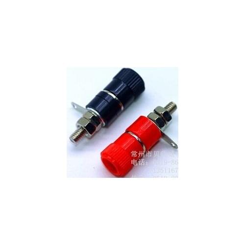 10pcs Banana socket JS-910B 919 4mm terminal block. Terminals. Wiring blocks. Opening 8MM Free Shipping