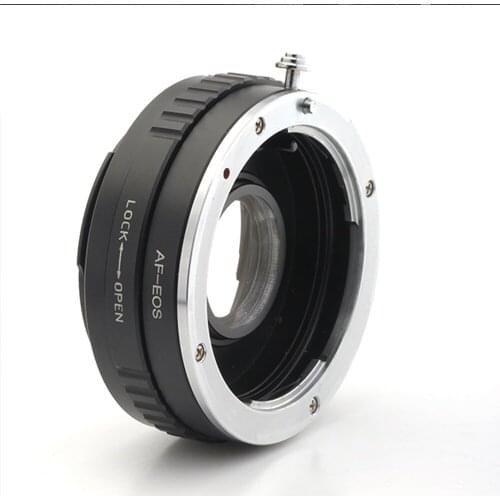 Pixco 2nd Generation Upgrade Aperture AF Confirm Adapter Suit For Sony Minolta MA Lens to Canon (D)SLR Camera