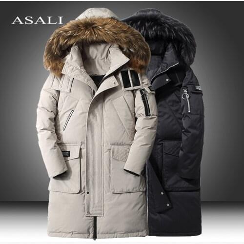 ASALI Men's Down Jackets With A Hood