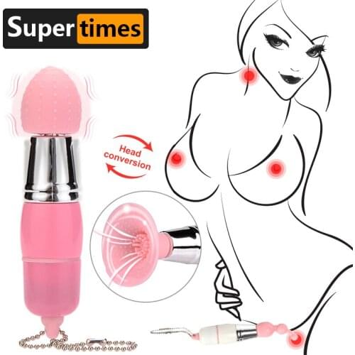 Av Vibrator Magic Wand for Women Stretching Clit Nipple for Women Clitoris Orgasm Stimulator Clitoral Goods Sex Toys for Adults