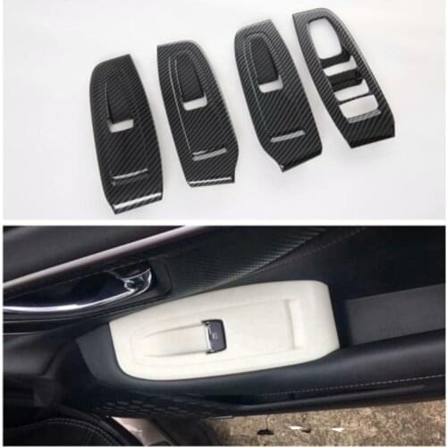 For Subaru Outback 2021 Car Window Lift Panel Frame Moulding Cover Trim ABS Auto Styling Garnish Sticker