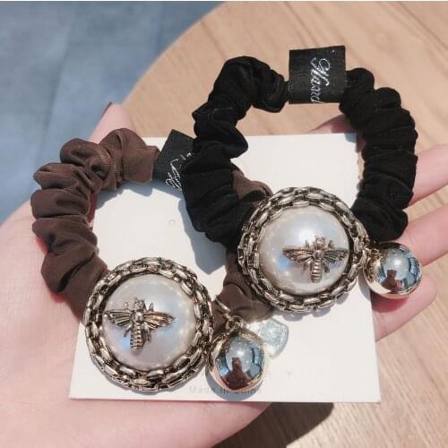 Colorful Square Rhinestone Elastic Hair Band Korea Hair Accessories For Girls Handmade Hair Tie Head Band Hair Scrunchies