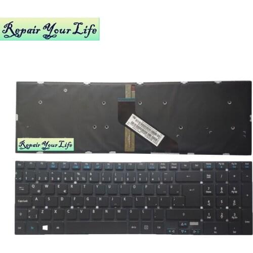 Laptop keyboard TR Turkey for Acer VN7-791 NSK-R61BW 0T 49002G070D0T52580029VHSB NK17170G952580029VHSB Backlit black Backlit