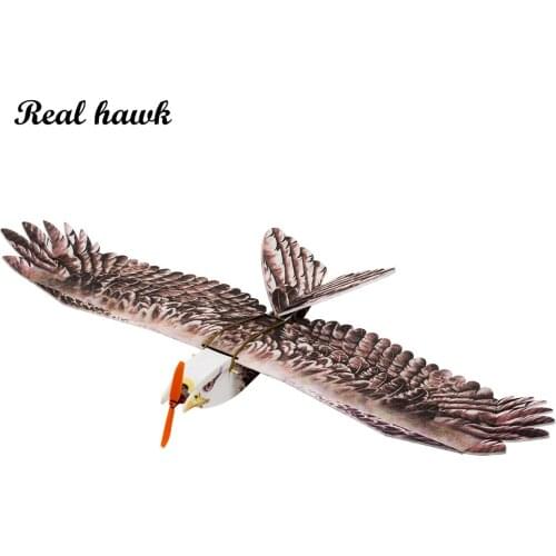 New Eagle II Wingspan 1430mm DW RC Airplane EPP Biomimetic Plane Model Eagle Slow Flyer Aircraft Model With Motor ESC Servo
