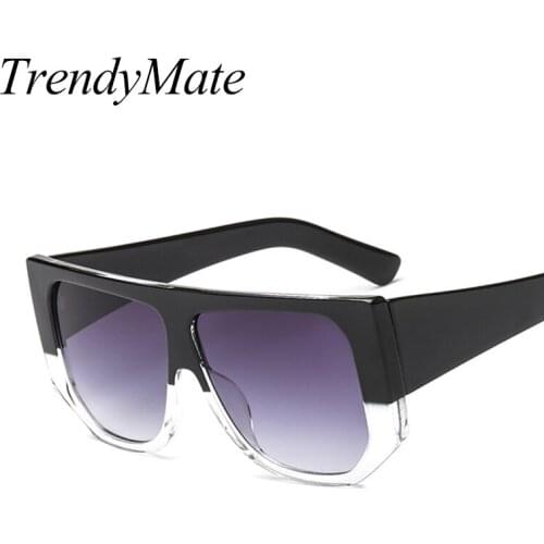 2018 Italy Luxury Brand Oversized Square Sunglasses Women Men Brand Designer Retro Frame Sun Glasses For Female 5149 T