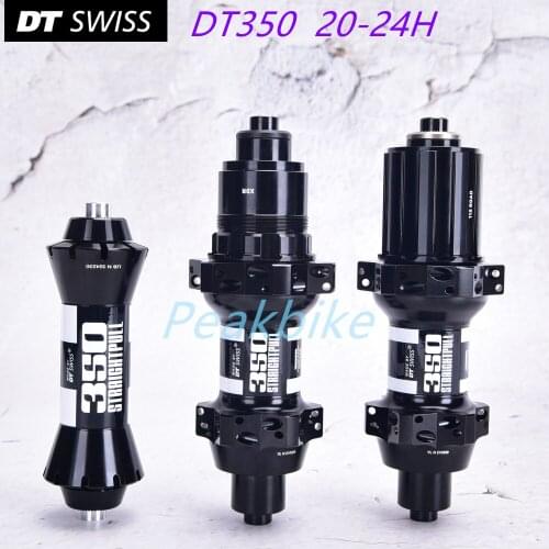 Original DT Swiss 350 Road C V Brake Bike Hub s 10s 11 s front 20h rear 24 holes wave 100*9/130*10MM Road Bicycle Hub 11 speeds