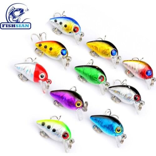 Rock Fishing Lure Crankbait 2.6cm Weights 1.6g Fishing Tackle Saltwater Lures Fish Bait Whoppers Trolling Lure Isca Artificial