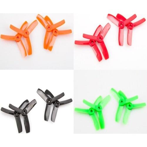 2pairs/bag BeeRotor 3x3'' 3030 3-Blades Propeller Props For DIY Small Planes FPV Multi-rotors Mini Drone Pro