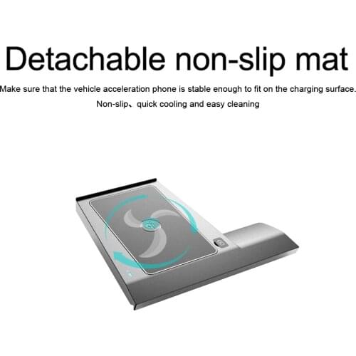 Qi Car Wireless Charger For iPhone Samsung S10 S9 car wireless charger for Honda Avancier 2017 Honda UR-V 2017 Fast Phone Holder