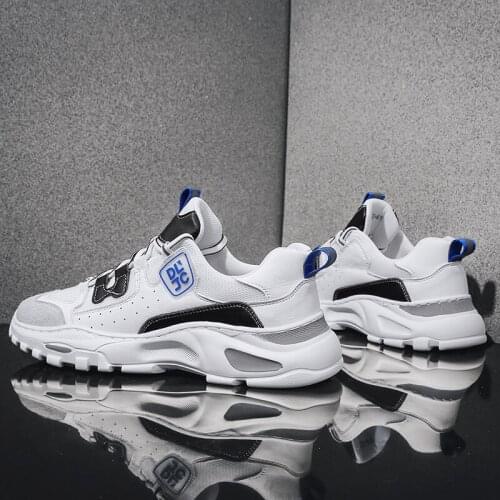 Light for informales de comfortable flat tenis sports 2020 white male sale Sneakers Breathable black sapato men shoe sport new