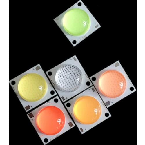 50W High Power COB LED Lamp beads White Red Green Blue with 60 degree Lens