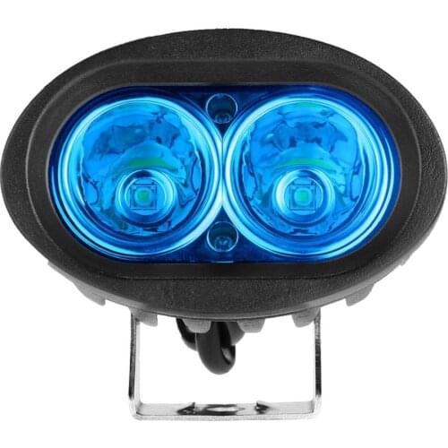 LED Warning Light Blue Signal Lamp Forklift Truck Work Spot Safety Light IP67 Waterproof led Spotlight Car Driving lights 20W