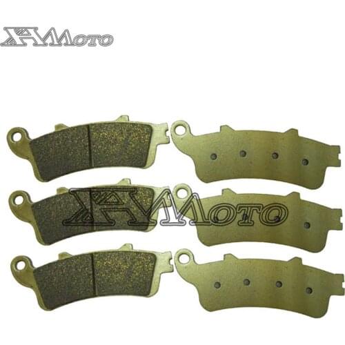 Motorcycle Brake Pads Front+Rear For HONDA-FA261HH NT 650 V2/V3/V4/V5 02-05 CB 1100 SFY/SF1 "XII" 00-04