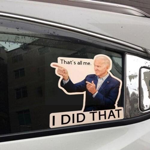 Funny Biden Decals, Car Stickers, Car Window Stickers, Decals, To Right Remove Easy E3C6