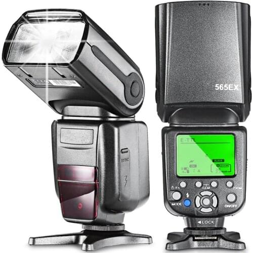 ZUOCHEN ZC565EX E-TTL Slave Flash Speedlite with Flash Diffuser for Canon 5D Mark III,7D,30D,40D,50D,300D,350D,400D,500D,550D