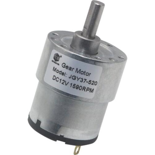 37mm 24V gear motor DC 7RPM to 960RPM High Torque Gear Box Electric Motor New Gearmotor