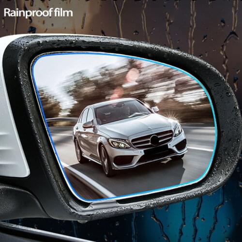 For Mercedes Benz W177 A C E GLC GLA CLA W205 W213 X253 X156 Car Rearview Mirror Anti Fog Waterproof Protective Film Car Sticker