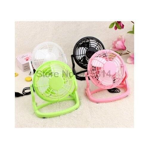 By dhl 200pcs Fan USB Cooler Cooling Desk Mini Fan Portable Desk Mini Fan Super Mute PC USB Cooler for Notebook Laptop Computer