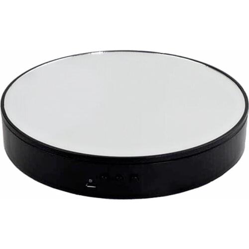 Max Load 5kg Electric Rotating Jewelry Display Mirror Stand Photography Base Video Shooting Table Turntable Jewelry Organizer