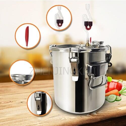 Commercial Fermentation Tank Constant Temperature Wine Professional Setting Fruit Enzyme Bucket Automatic Exhaust Sealed Barrel