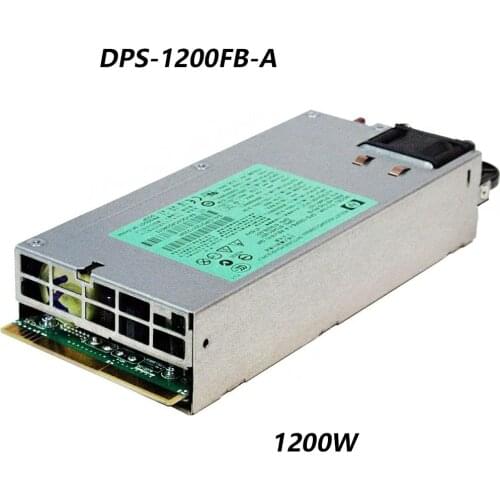 Used Mining DPS-1200FB-A DL580G5 Power Switch Graphics Card 6Pin To 8Pin HP SWITCHING POWER SUPPLY 438202-002 440785-001