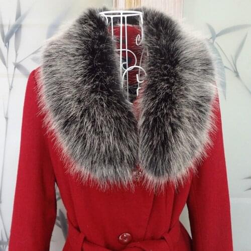 New Women Winter Scarves Faux Fox Fur Collar Female Fashion Autumn Warm Shawl Multicolor Shawl Fur Collar