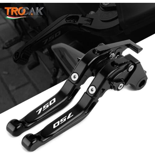 For HONDA Forza 750 FORZA750 2020-2021 Handle Brake Clutch Motorcycle Accessories Folding Brake Clutch Levers With logo "750