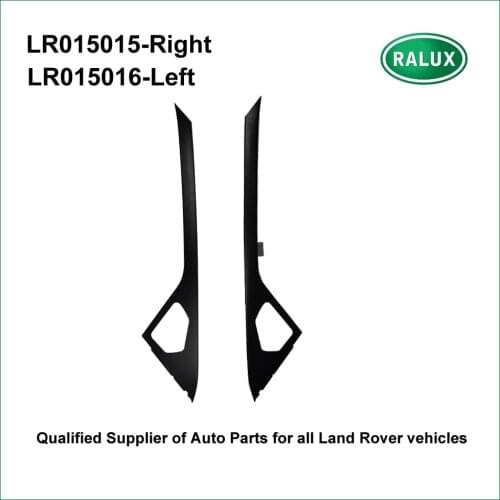 LR015015 & LR015016 front door right and left car A pillar finisher for LR Range Rover 2005-09,2010-13 auto pillar plate