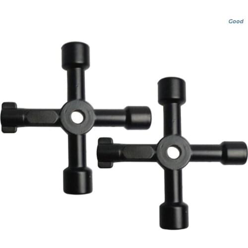Universal Cross Key Wrench for Train Electrical Elevator Cabinet Square Portable