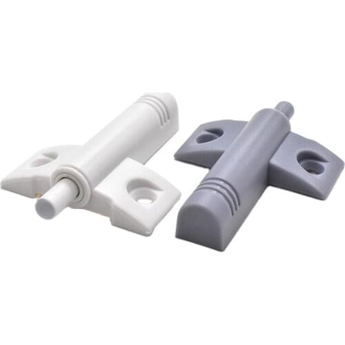 High Quality Gray White Kitchen Cabinet Door Stop Drawer Soft Quiet Close Closer Damper Buffers With Screws