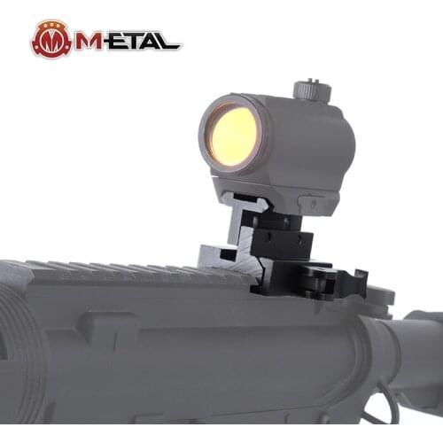 WADSN Airsoft Tactical 3/5 slot Height and Tilt Adjustable QD Rail Hunting Scout Gun Laser Sight Mount Base For 20mm Picatinny