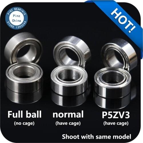 10PCS MR74ZZ L-740ZZ 4*7*2.5 mm Miniature bearing Toy model high speed motor tool bearing
