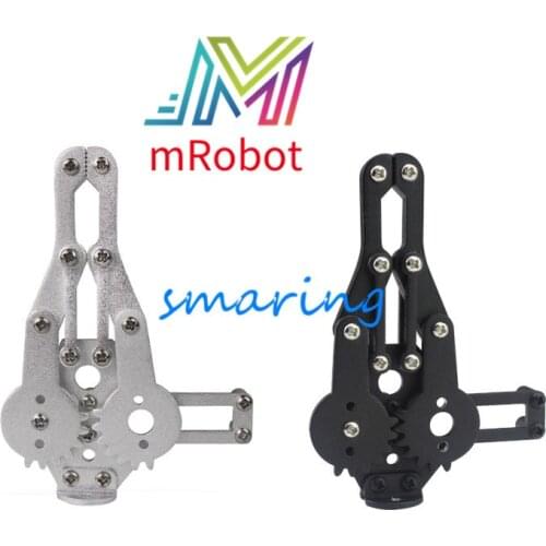 2 DOF Metal Robot Arm Clamp Claw Metal Mechanical Paw/Clip Compatible With MG996/DS3218 For Arduino DIY RC Toy