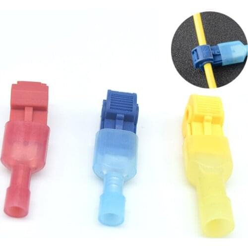 20PCS/10Set Quick Electrical Cable Connectors Terminals Crimp Snap Splice Lock Wire
